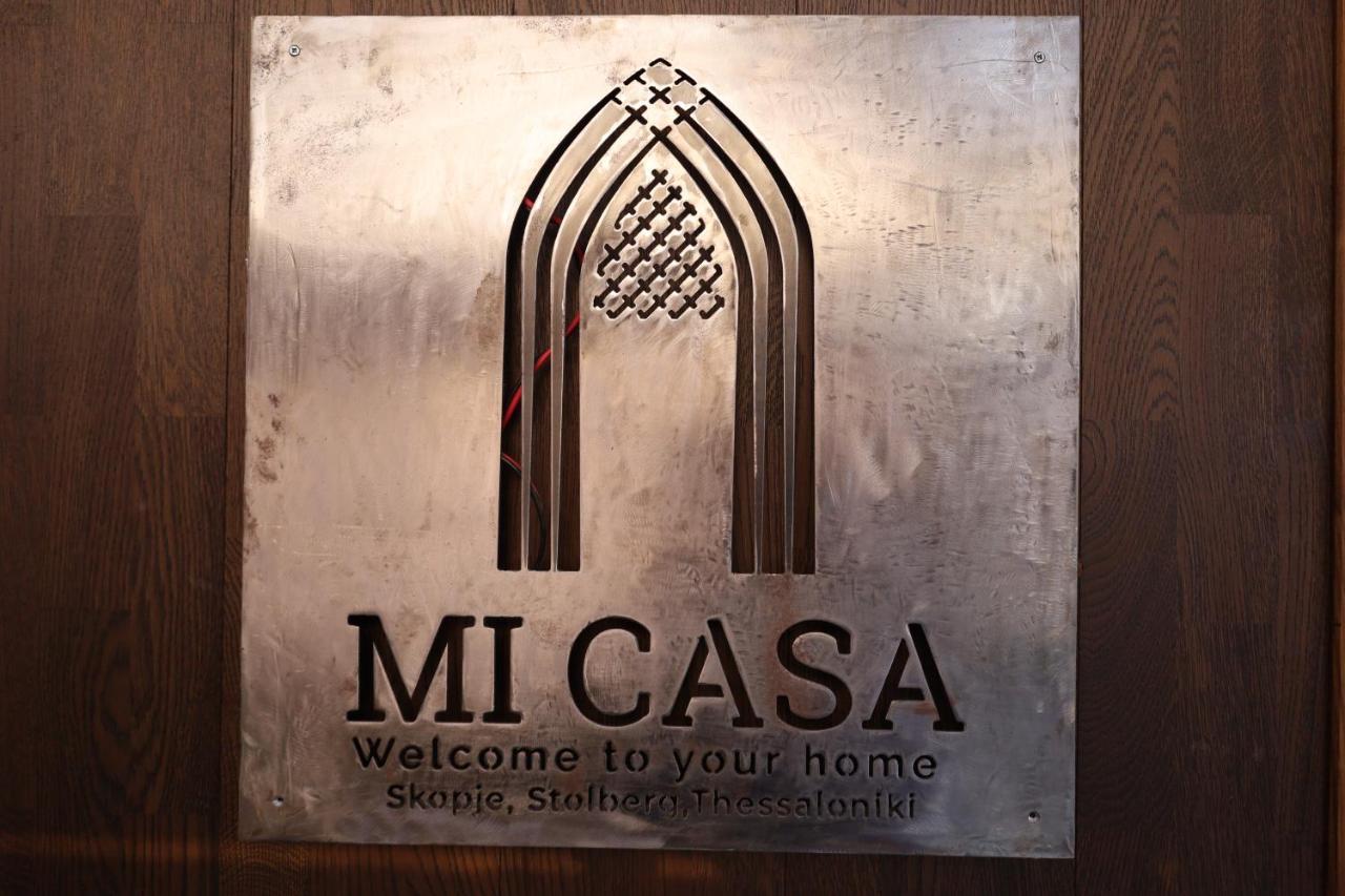 Mi Casa Hotell Skopje Exteriör bild